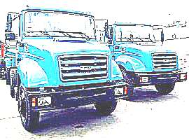 Отечественный грузовик (рисунок)